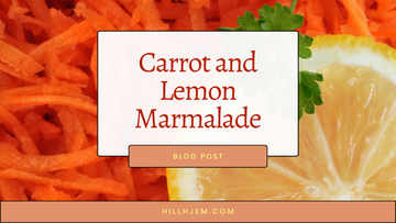 Carrot and Lemon Marmalade Recipe