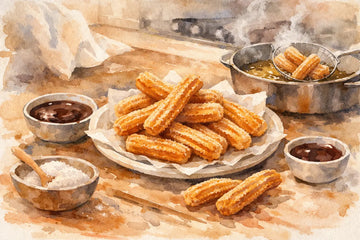 How to Make Churros Indoors at Home