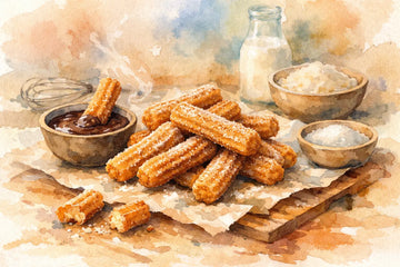 How to Make Pancake Mix Churros at Home