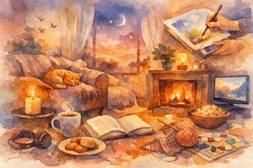 12 Cozy Home Activities for a Happier Evening
