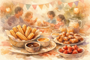An At Home Churro Party Example for Families