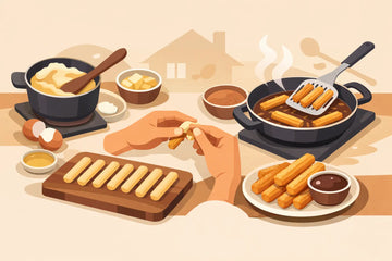 How to Make Churros at Home Without Piping Bag