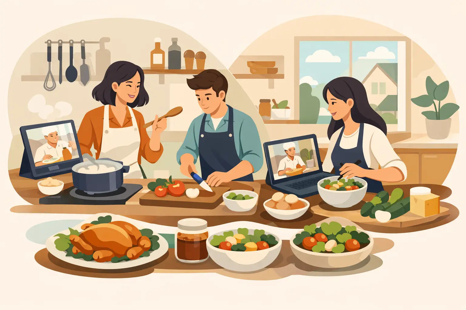 Homemade Food and Cooking Classes at Home