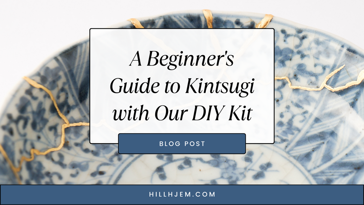 Making A Kintsugi Pattern Table A Beginner's Guide to Kintsugi with Our DIY Kit